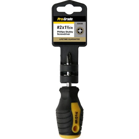 Pro-Grade Tools #2 X 1 1/2" Phillips Screwdriver 55035